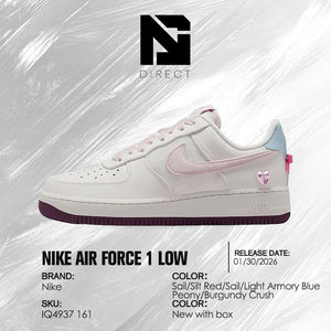 Nike Wmns Air Force 1 'Día de San Valentín' 2026, Zapatos Casuales de Lujo y Elegantes para Mujer, Zapatillas Air Force - Product Image 6