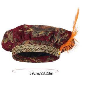 हेलोलीन पुरुषों के मध्ययुगीन इंग्लैंड राजा एलिज़ाबेथ राजकुमार टुडर हेंडी कॉस्प्ले पोशाक MDEC-049 - Product Image 6