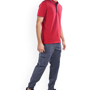 Pantalones Cargo de Lona Ligeros de Cintura Alta para Hombre con Múltiples Bolsillos de Almacenamiento para Viajes y Trabajo - Product Image 5