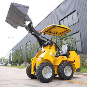 Envío Gratis: Minicargadora de orugas VTH-360W con accesorios para movimiento de tierras, modelo pequeño con orugas, para S - Product Image 1