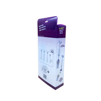 Nouvel arrivage, petit emballage personnalisé, boîte d'emballage en plastique Transparent PVC PET APET PETG PP boîte d'emballage avec cintre
