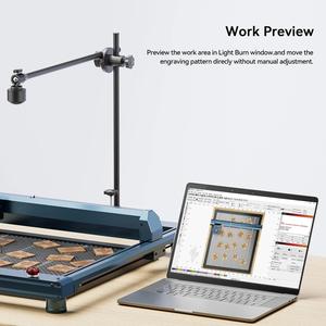 ชุดกล้องสำหรับเครื่องแกะสลักเลเซอร์แบบยาว - Product Image 4