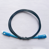 Kabel Patch Fiber Optik FTTH SC/UPC-SC/UPC 3.0mm Single Mode 1M/2M Kabel Ekstensi Jaringan IP Dalam Ruangan Bahan PVC