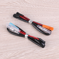 Adaptadores de Señal de Giro de 2 Cables para Motocicleta, Conector de Enchufe, Cables de Luz, Repuesto para Honda CB CBR CRF CTX NC MSX CMX