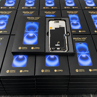 Écran mobile OLED souple 120Hz DD GX JK RJ HX pour iPhone 11 12 13 14 15 16 17 Pro Max 17 Air 14 Plus