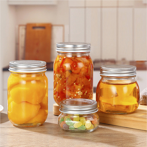 Cấp thực phẩm Glass <span class=keywords><strong>Mason</strong></span> Jar với nắp mũ Mini Shot thiết kế không khí chặt chẽ rỗng Fancy Custom made bao bì chai lọ đặt cho thực phẩm - Product Image 4