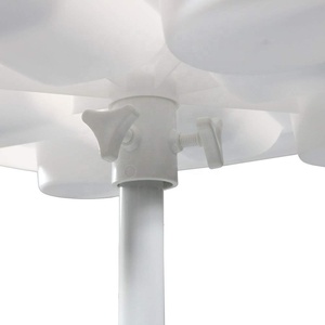 Usine <span class=keywords><strong>pas</strong></span> <span class=keywords><strong>cher</strong></span> extérieur en plastique <span class=keywords><strong>blanc</strong></span> parasol tables petit avec 4 <span class=keywords><strong>porte</strong></span>-gobelets - Product Image 5