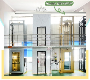 Ascensor Doméstico Compacto <span class=keywords><strong>de</strong></span> <span class=keywords><strong>Dos</strong></span> <span class=keywords><strong>Pisos</strong></span> con Certificación CE, <span class=keywords><strong>para</strong></span> 6 Personas, 450 kg, Fácil <span class=keywords><strong>de</strong></span> Operar - Product Image 2