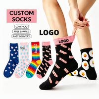 Chaussettes de cyclisme Coolmax personnalisées pour jeunes - Respirantes, tricotées, écologiques pour hommes et femmes - Sports de plein air et course à pied