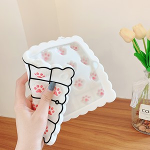 Custodia morbida per <span class=keywords><strong>Tablet</strong></span> in silicone 3D Cute Cartoon Cat Paw con tracolla Fidget Toy <span class=keywords><strong>Cover</strong></span> per iPad <span class=keywords><strong>MiNi</strong></span> 6 Case - Product Image 3