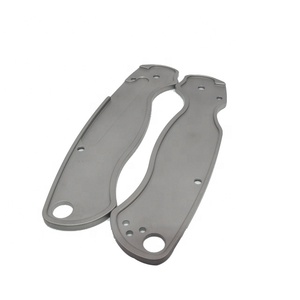 เครื่องชั่งน้ำหนักล้างด้วยหินสำหรับ <span class=keywords><strong>spyderco</strong></span> Para 2เครื่องชั่งไทเทเนียมแบบคลาสสิกพื้นผิวตามสั่ง - Product Image 4