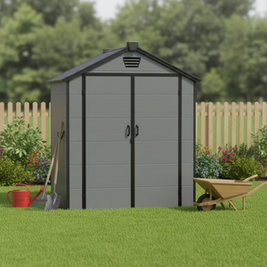 Abri de jardin en résine plastique résistant aux intempéries et aux nuisibles, montage facile, robuste, imperméable, pour l'<span class=keywords><strong>achat</strong></span> en gros - Product Image 1