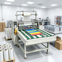 Máquina Laminadora de Película BOPP con Pantalla Táctil, Laminadora Hidráulica con Rotura Automática, Formato Grande de 920 mm