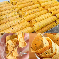 Poudre pré-mélangée pour cornet de glace en gros, halal, emballage en sac de 1 kg, pour machine à cornet de glace