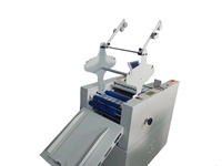 VS-450S 330mm SRA3 A3 Commercial Entièrement Automatique Hydraulique Auto-alimentation Auto-trim Auto-stack Document Roll Laminator