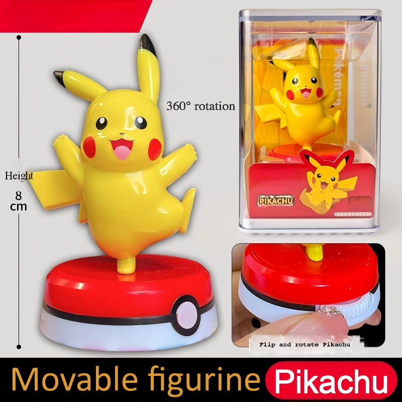 [Pikachu] Poupée mobile + boîte de présentation