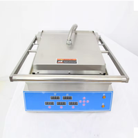 Plaque de cuisson électrique double chauffante antiadhésive pour steak et burger, équipement de cuisine de fabricant chinois