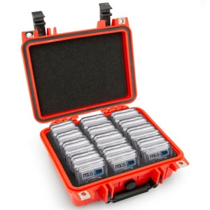 Caja de almacenamiento de plástico para monedas graduadas, resistente al agua, compatible con placas de moneda PCGS NGC - Product Image 1