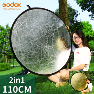 Godox — réflecteur rond pliable Portable, 2 en 1, 43 pouces, 110cm, pour photographie, disque de <span class=keywords><strong>Photo</strong></span> multiple de Studio - Product Image 1