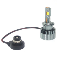 Phares et ampoules LED Matec D2S D4S D4R 24V 6000K 55W avec boîtier en aluminium, nouvelle version universelle
