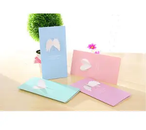 2024 Valentine's Birthday Wings Love Greeting Card Luxury Thank You Cards For Small Business