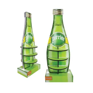 custom retail honeycomb pop display stands joining accessories floor beverages drinks display shelf