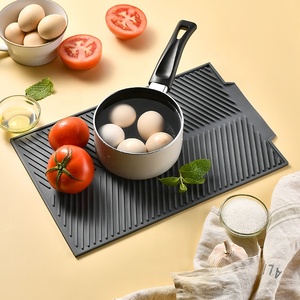 OEM ODM Kitchen Tableware Silicone <strong>Board</strong> <strong>Drain</strong> <strong>Mat</strong> Collapsible Foldable Non-Slip Water Proof Table Place <strong>Mat</strong> - Product Image 3