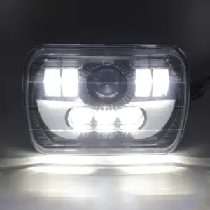 Luci per auto faro a led, faro per auto, nuovo faro a led swift 4x6 pollici per jeep rubicon head light