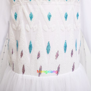 Cosplay principessa della regina delle nevi <span class=keywords><strong>Elsa</strong></span> Anna Costume di Halloween per i bambini per la festa & vestire i costumi del personaggio della TV ispirato - Product Image 6