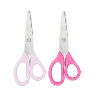 Jolies ciseaux pour étudiants, en acier inoxydable, manche rose, pour enfants, usage au bureau, multi-usages - Product Image 5