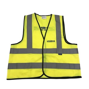 Gilet de travail personnalisé 100% polyester, réfléchissant, imperméable, avec logo - Product Image 2