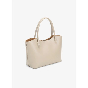 Sac à main en cuir amovible de grande capacité, au design épuré et doté d'un fermeture éclair, très pratique. - Product Image 4