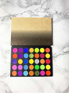 Palette de fards à paupières professionnels 2025, nouvelle marque privée, poudre minérale mate, hautement pigmentée, longue tenue - Product Image 2