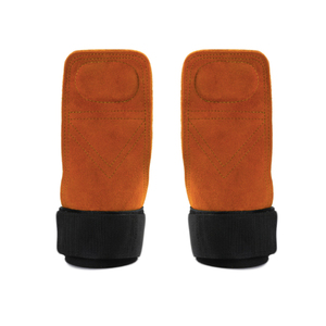 Gants d'entraînement de gymnastique, poignées de levage en <span class=keywords><strong>cuir</strong></span> pour l'haltérophilie - Product Image 3