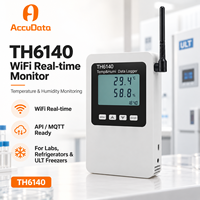 Enregistreur de données de température et d'humidité industriel TH6140 4G WiFi RS485 pour système de surveillance de la chaîne du froid
