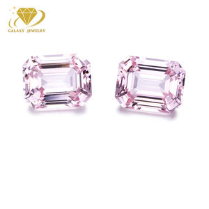 Pierre précieuse rose Sakura en saphir créée en laboratoire Taille personnalisable Ronde Ovale <span class=keywords><strong>Poire</strong></span> Coussin Morgan Rose Pierres saphir cultivées en laboratoire - Product Image 3