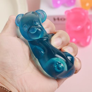 ของเล่นบีบยืดหยุ่น TPR มอลโทส รูปหมีน้อย สีสันสดใส คืนรูปช้าๆ บรรเทาความเครียด สำหรับเด็กและผู้ใหญ่ ขายส่ง - Product Image 4