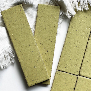 กระเบื้องเซรามิกวินเทจลายยาวสำหรับผนังห้องครัว ห้องน้ำ ทนกรด ผิวด้าน เหมาะสำหรับโฮมสเตย์ <span class=keywords><strong>คาเฟ่</strong></span> ร้านอาหาร สีเขียว งานศิลปะดินเผา - Product Image 3
