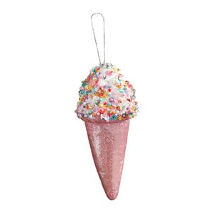 Adornos Navideños Coloridos, Carrito de Dulces, Colgante para Árbol de Navidad, Adornos de Helado Navideños - Product Image 6