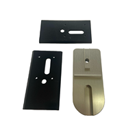 Kit de rail d'usinage CNC de haute qualité, pièces en aluminium, plaque, fournisseur de machines CNC, pièces en aluminium anodisé usinées sur mesure