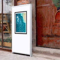 Support d'exposition d'art modulaire, pliable et mobile, panneau d'exposition polyvalent pour exposition d'art