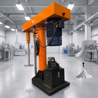 Mélangeur-agitateur industriel hydraulique en acier inoxydable 1500L avec moteur pour produits chimiques, floculants et eaux usées de qualité alimentaire