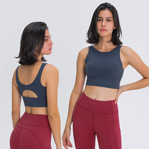 Sujetador deportivo de tiras para mujer de alto soporte OEM Align Fabric Camo Bra Nuevos colores Transpirable Ligero Tallas grandes Estilo simple - Product Image 6