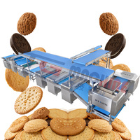 Équipement de fabrication de biscuits pour les biscuits durs et croquants Ligne de production de biscuits entièrement automatique