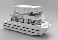 Bateau de plaisance à deux étages Sea King 11m X 4m, bateau de pêche commercial