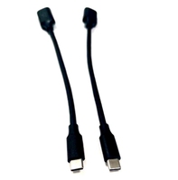 Vente chaude Deux Style 20cm Usb 3.1 Type-c Otg Câble de Données Type c Mâle à Usb3.0 Femelle Câble Adaptateur Usb Otg pour Tablette