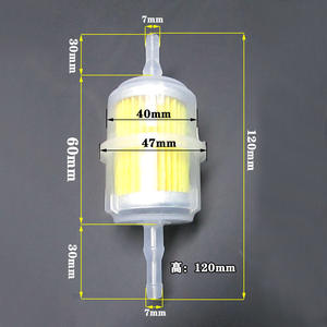 อะไหล่เครื่องกำเนิดไฟฟ้าดีเซลแบบระบายความร้อนด้วยอากาศ 170-178/186/188/192F ไส้กรองน้ำมันเชื้อเพลิง/ตัวกรอง - Product Image 3