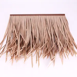 Waterproof Foldable Palmex Thatch Roof Paja Artificial Water Reed Thatch Palapas Pergola