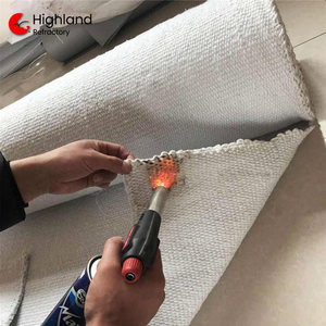 Cordon en fibre céramique 1260C renforcé de fil SS310, tressé carré, pour projet de joint de <span class=keywords><strong>porte</strong></span> de <span class=keywords><strong>four</strong></span> industriel, approvisionnement en vrac - Product Image 5