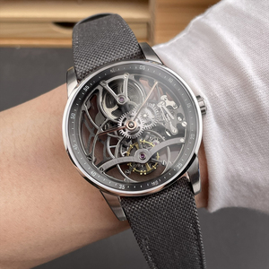 Reloj Mecánico de Alta Calidad para Hombre con Movimiento Tourbillon y Caja de Acero Inoxidable, Estilo Lujoso para Ocasiones Casuales - Product Image 3